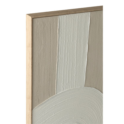 Painting Lines Pine Wood White/Light Beige J-Line