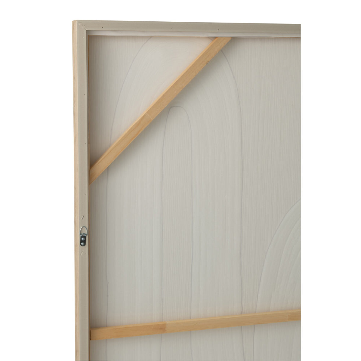 Painting Lines Pine Wood White/Light Beige J-Line