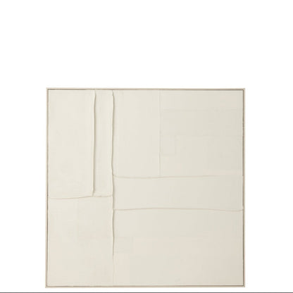 Painting Log Canvas/Pine Wood White J-Line