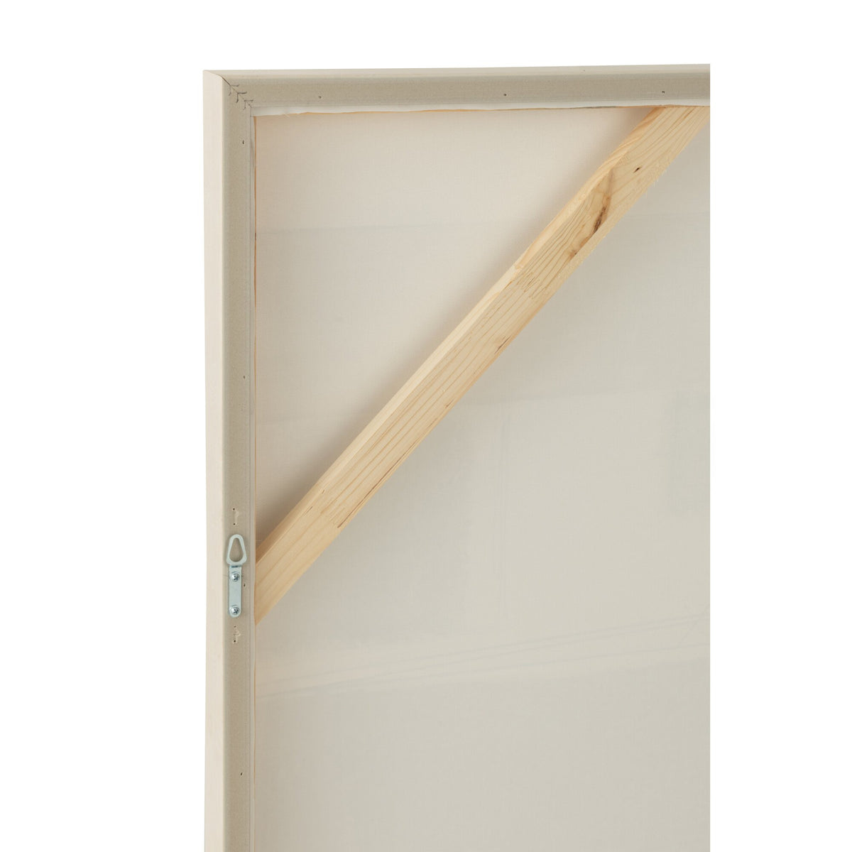 Painting Log Canvas/Pine Wood White J-Line