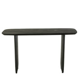 Sidetabel Acaciahout Zwart J-Line - Sidetable - J-Line - livinglovely.nl