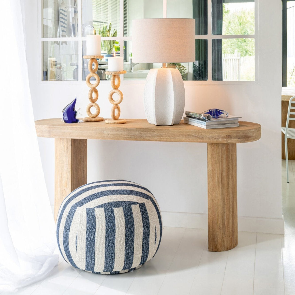 Mango Wood Side Table Natural J-Line