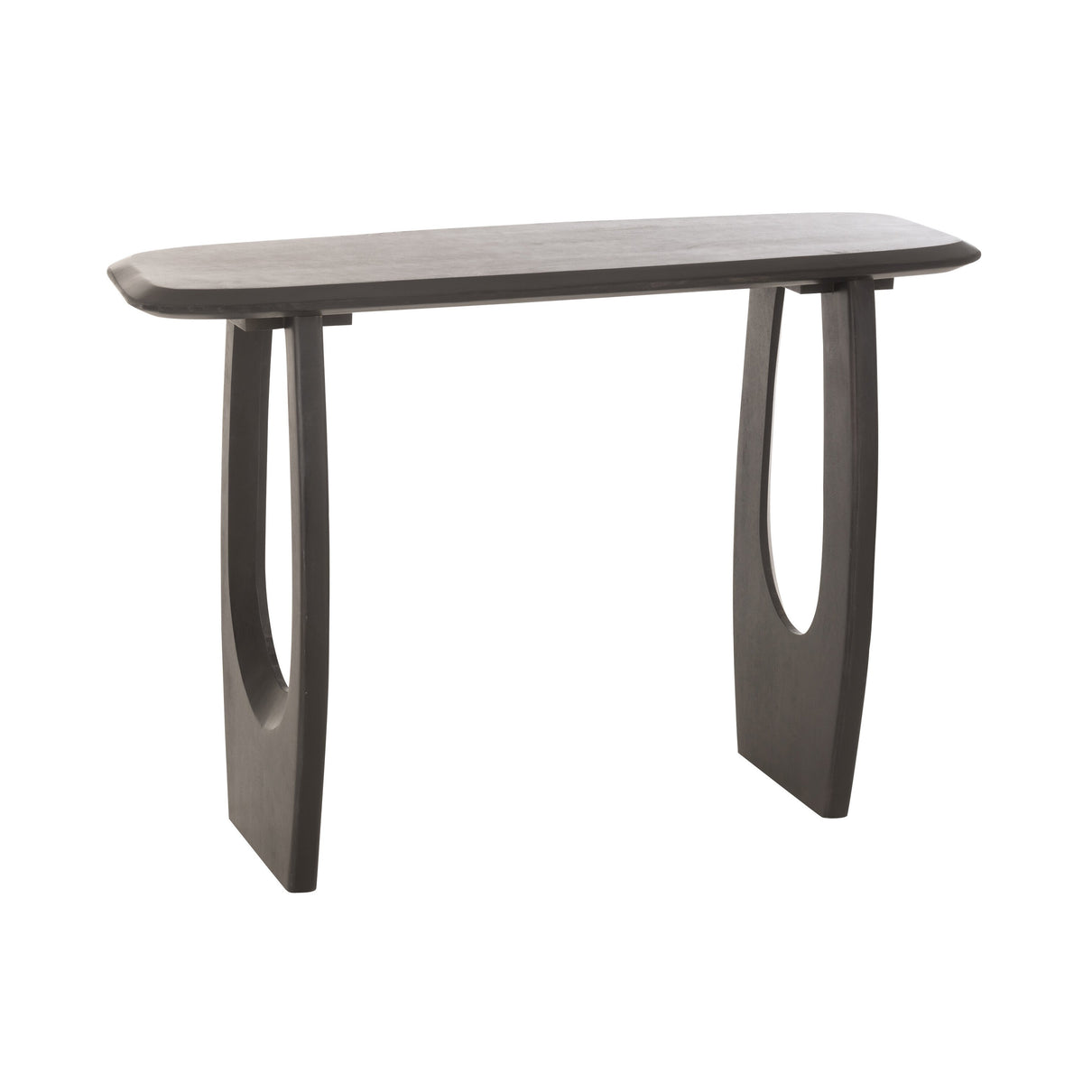 Sidetable Mark Mangohout Zwart - Sidetable - J-Line - livinglovely.nl