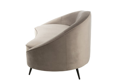 Sofa Elisabeth Silver J-Line - Bankstel - J-Line - livinglovely.nl
