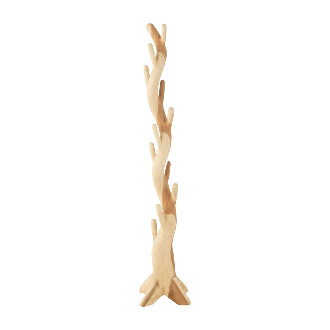 Freestanding Coat Rack Teak Natural J-Line