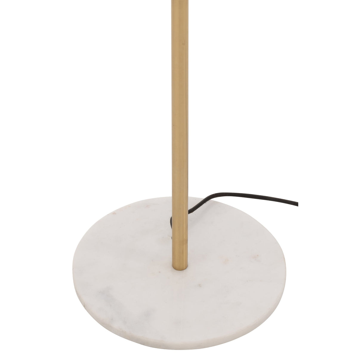 Floor Lamp Metal/Marble Gold J-Line