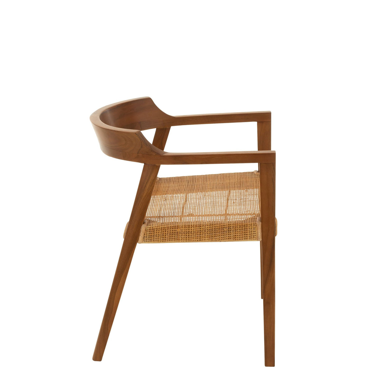 Chair Emma Teak Wood Brown J-Line