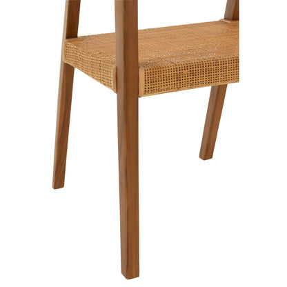 Chair Emma Teak Wood Brown J-Line