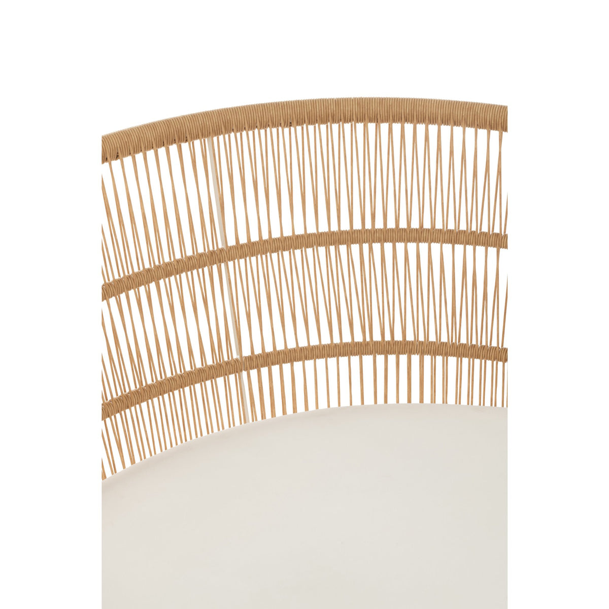 Chair Joa Metal/Rattan White J-Line