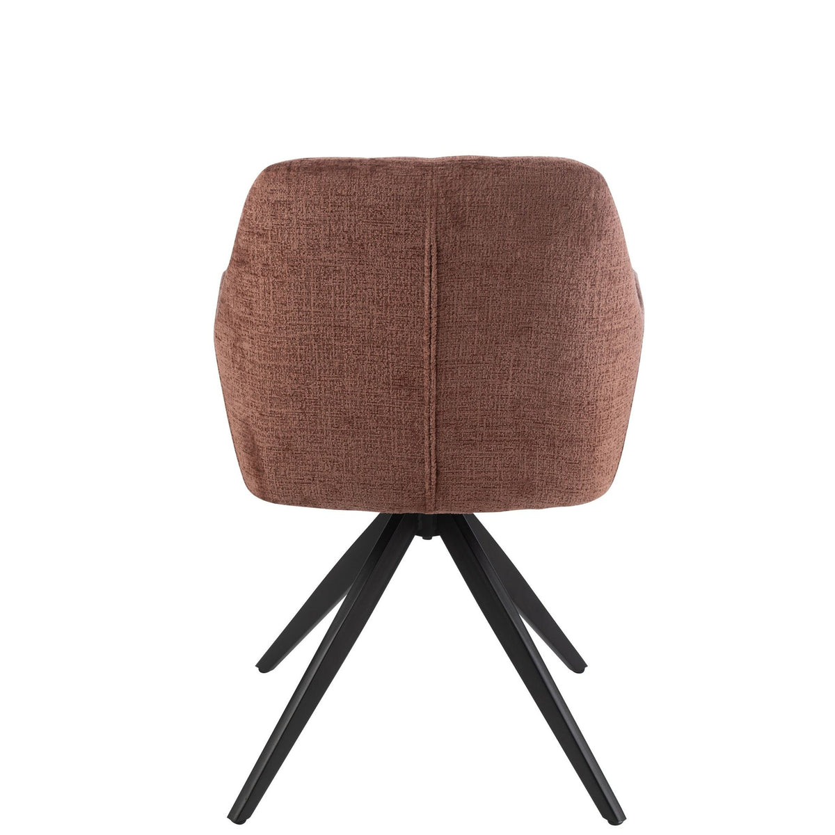 Chair Louna Iron/Acrylic Brown J-Line