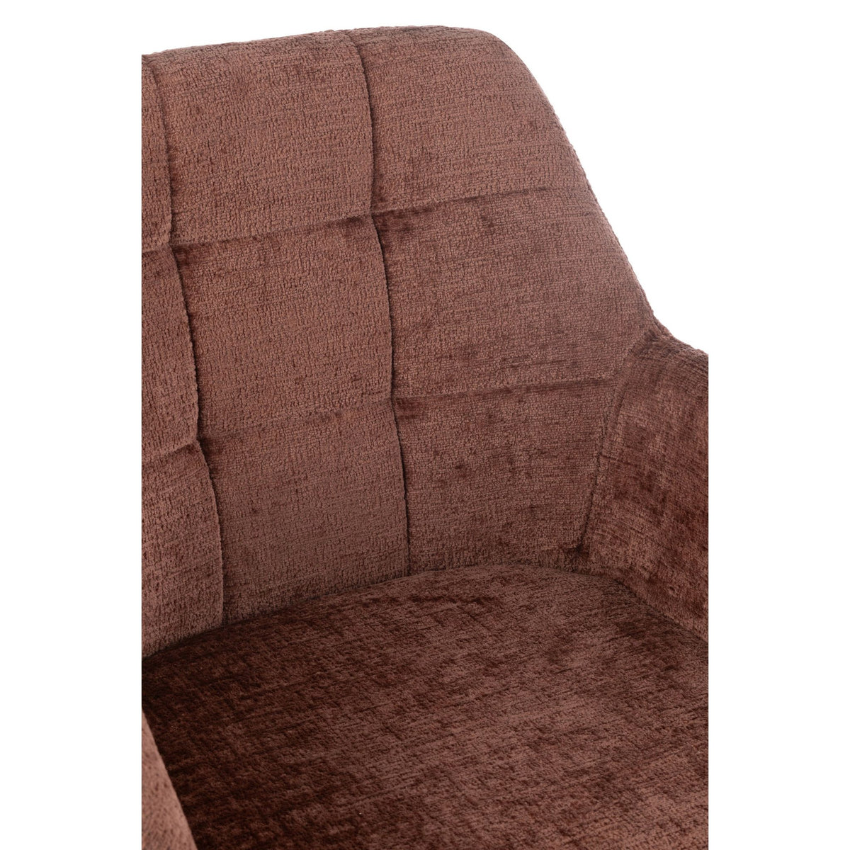 Chair Louna Iron/Acrylic Brown J-Line