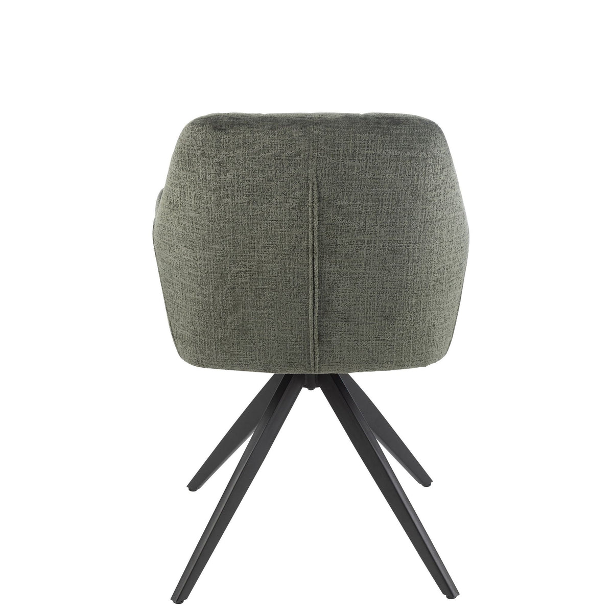Chair Louna Iron/Acrylic Green J-Line