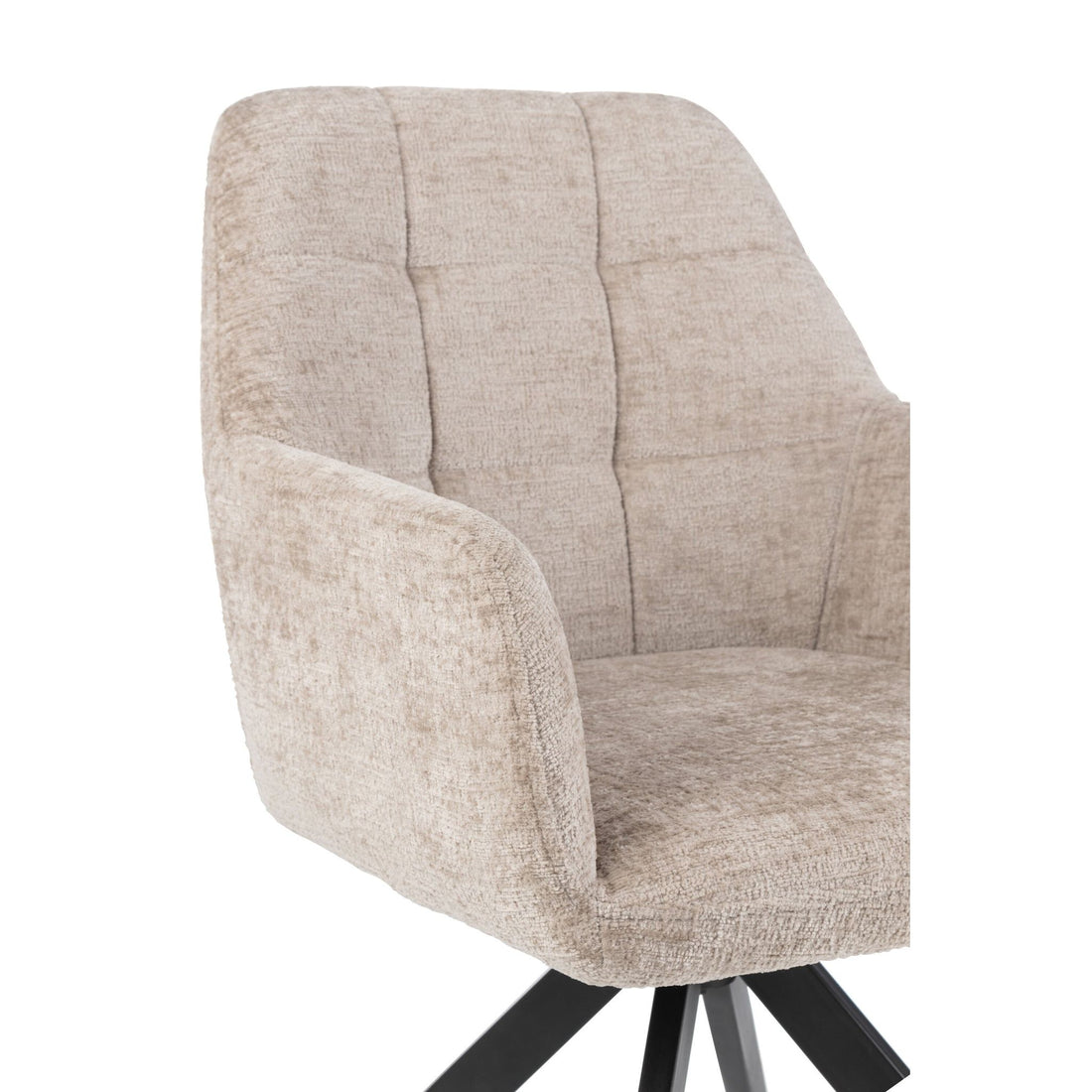 Stoel Louna Ijzer/Acryl Licht Grijs J-Line