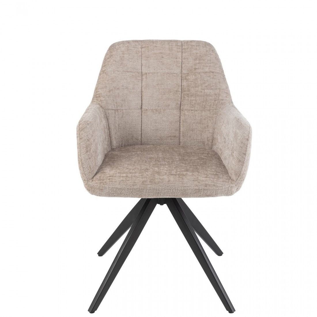 Stoel Louna Ijzer/Acryl Licht Grijs J-Line