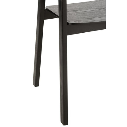 Stoel Naga Essenhout/Touw Zwart J-Line