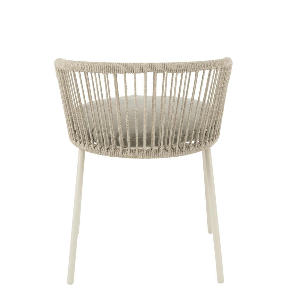 Chair Toa Metal/Rope Grey J-Line