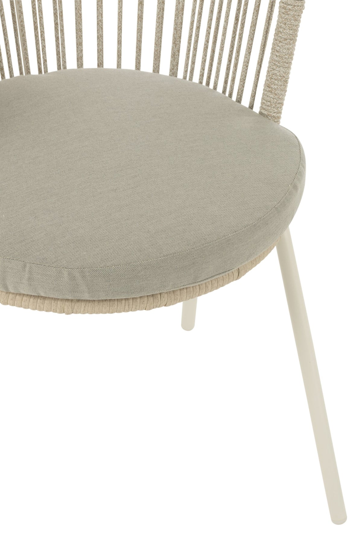 Chair Toa Metal/Rope Grey J-Line