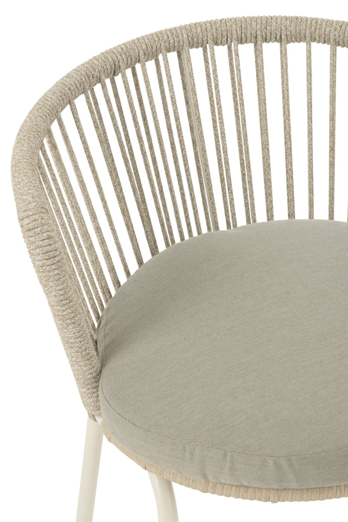 Chair Toa Metal/Rope Grey J-Line