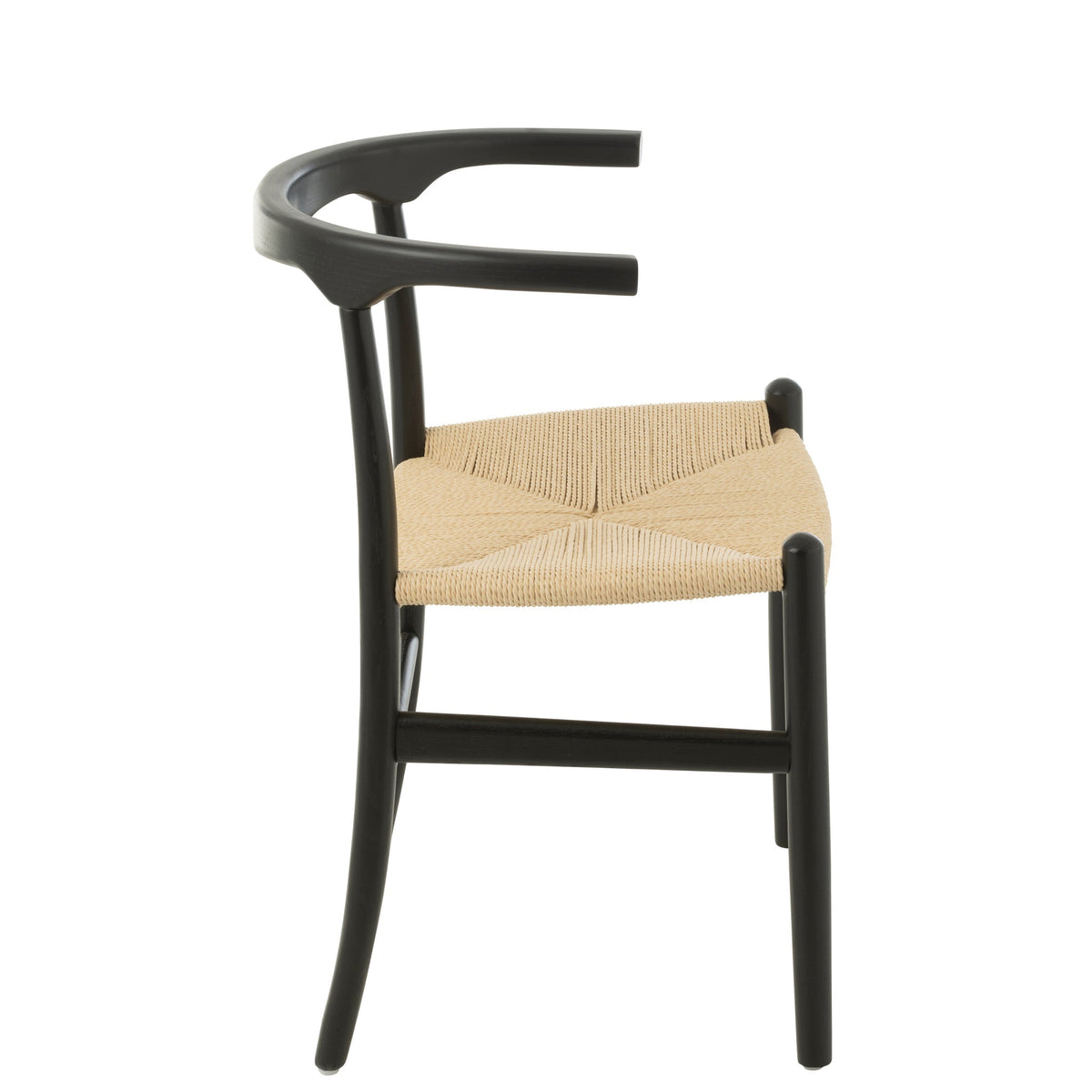 Chair Toon Beechwood/Rope Black J-Line