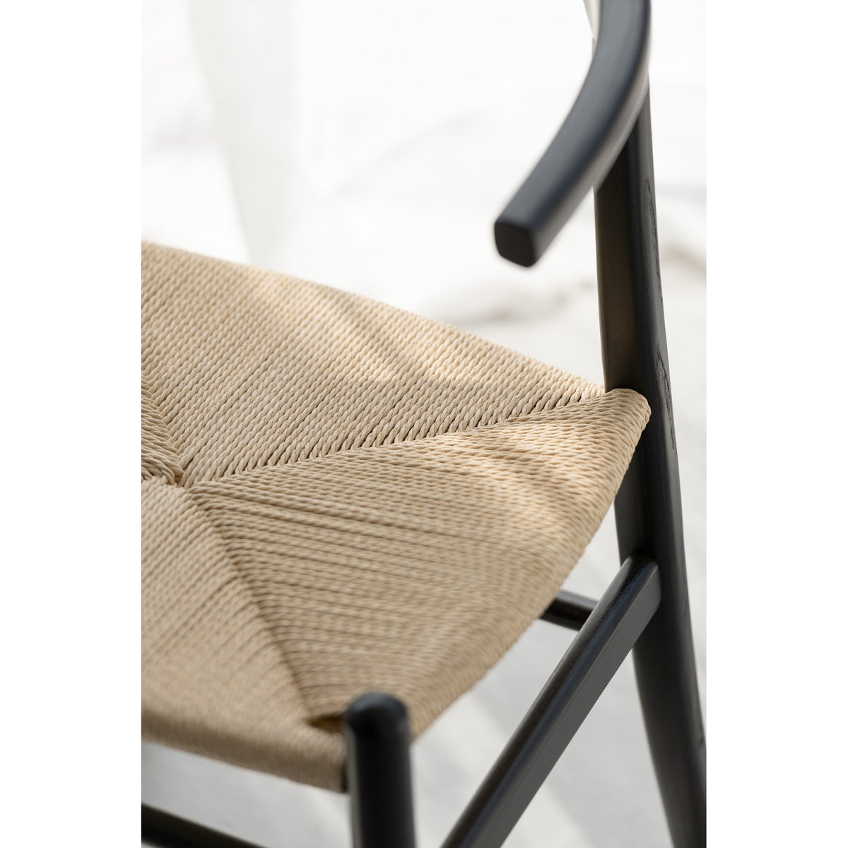 Chair Toon Beechwood/Rope Black J-Line