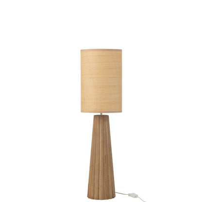 Table Lamp Umbrella Natural Wood Small J-Line