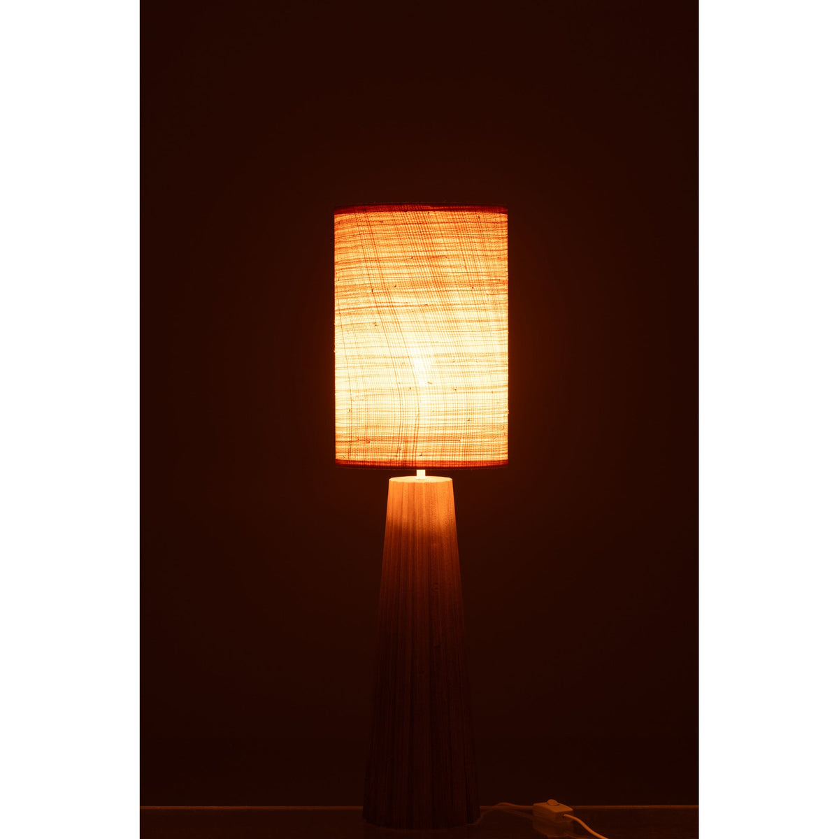 Table Lamp Umbrella Natural Wood Small J-Line