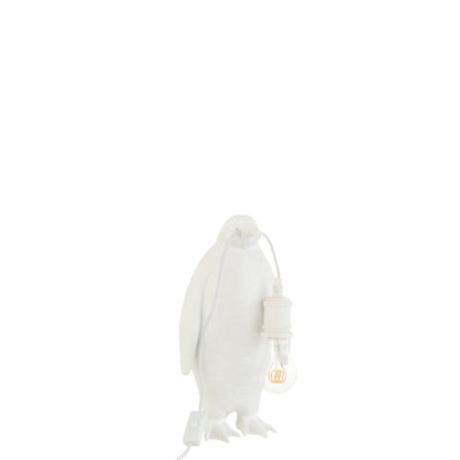 Table Lamp Penguin Resin White Small J-Line
