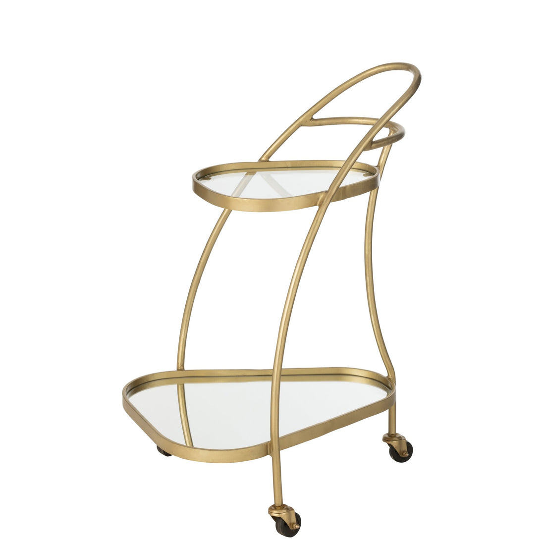 Triangle Trolley Metal/Mirror Gold J-Line