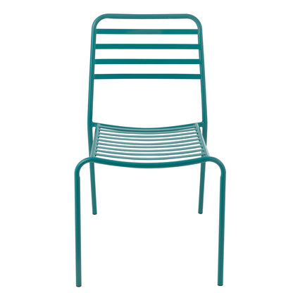 Garden Chair Dedi Turquoise Metal J-Line