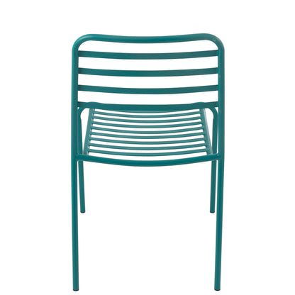 Garden Chair Dedi Turquoise Metal J-Line