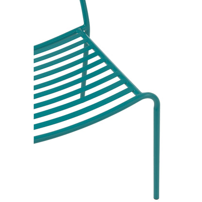 Garden Chair Dedi Turquoise Metal J-Line