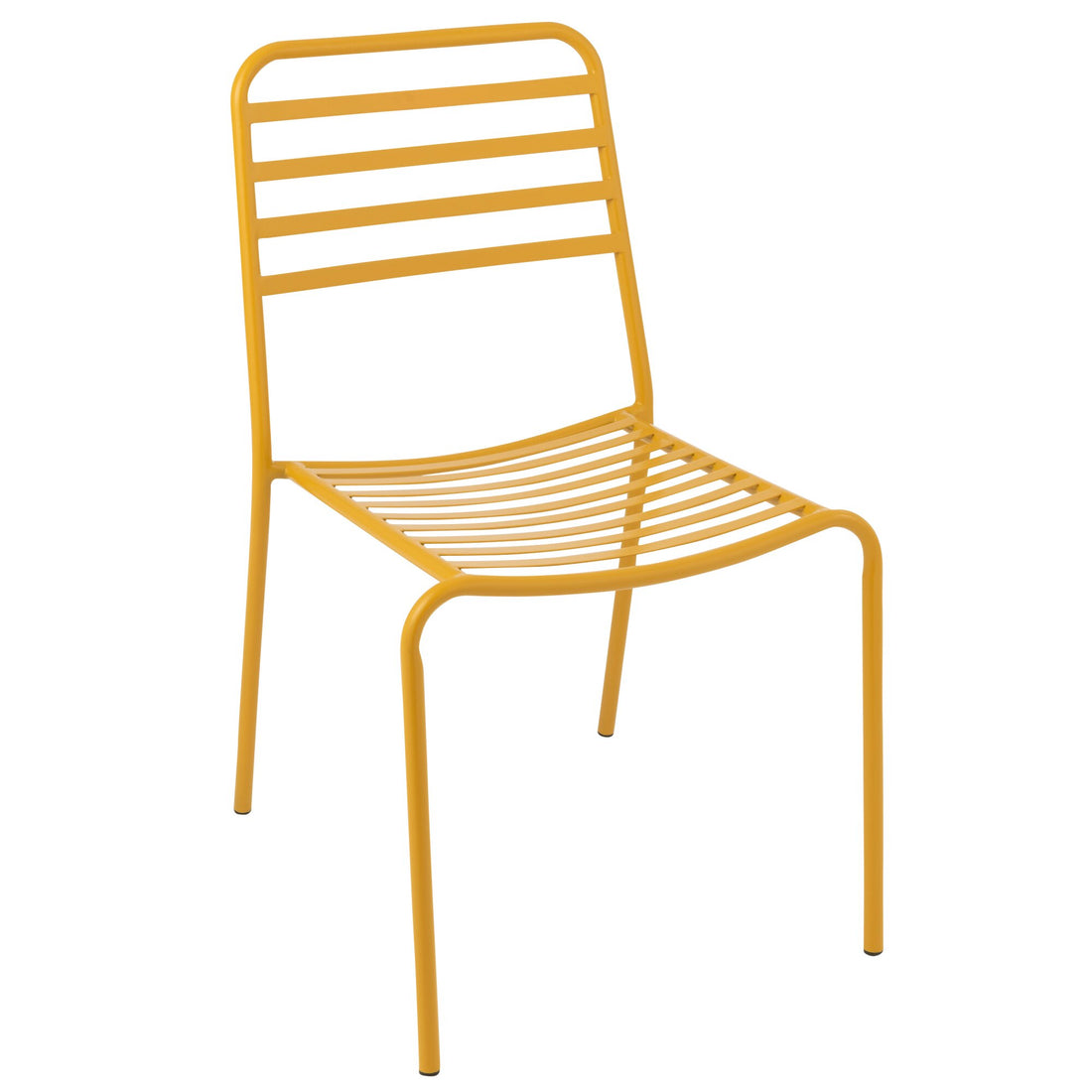 Garden Chair Yellow Metal J-Line
