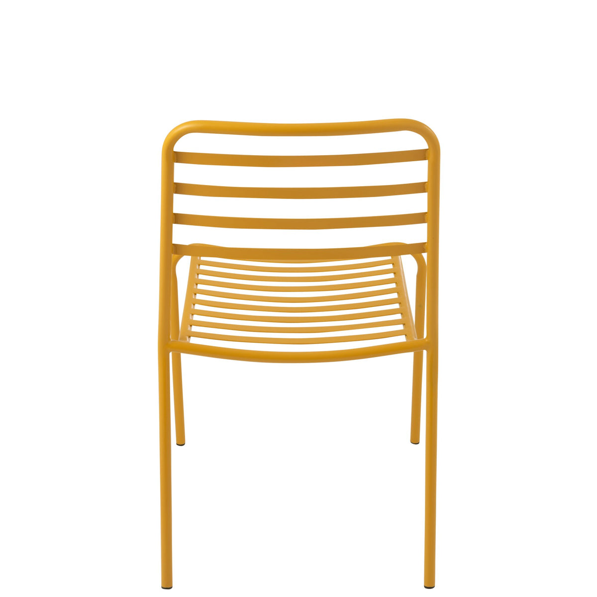 Garden Chair Yellow Metal J-Line