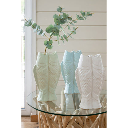 Vaas 2 Vissen Steengoed Lichtblauw J-Line