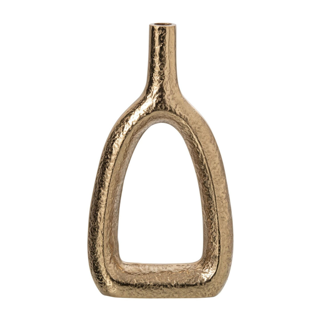 Soliflore Vase Gold Aluminum Small J-Line