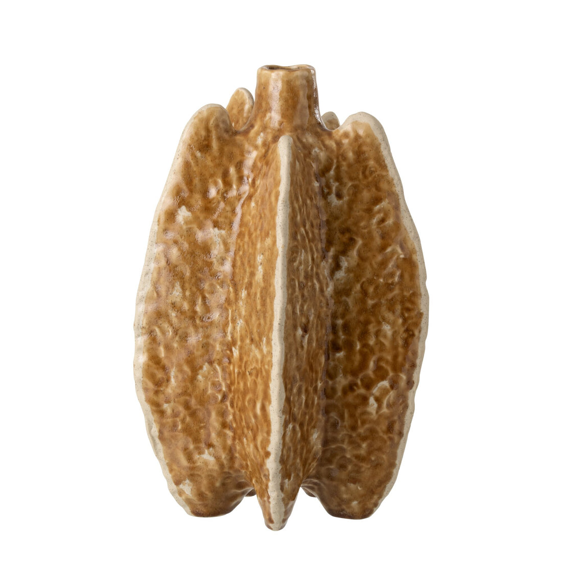 Ubi Porcelain Vase Ochre Yellow J-Line