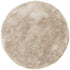 Vloerkleed Crown Polyester Beige Rond 200cm van MUST Living, volledig in beeld op een neutrale achtergrond