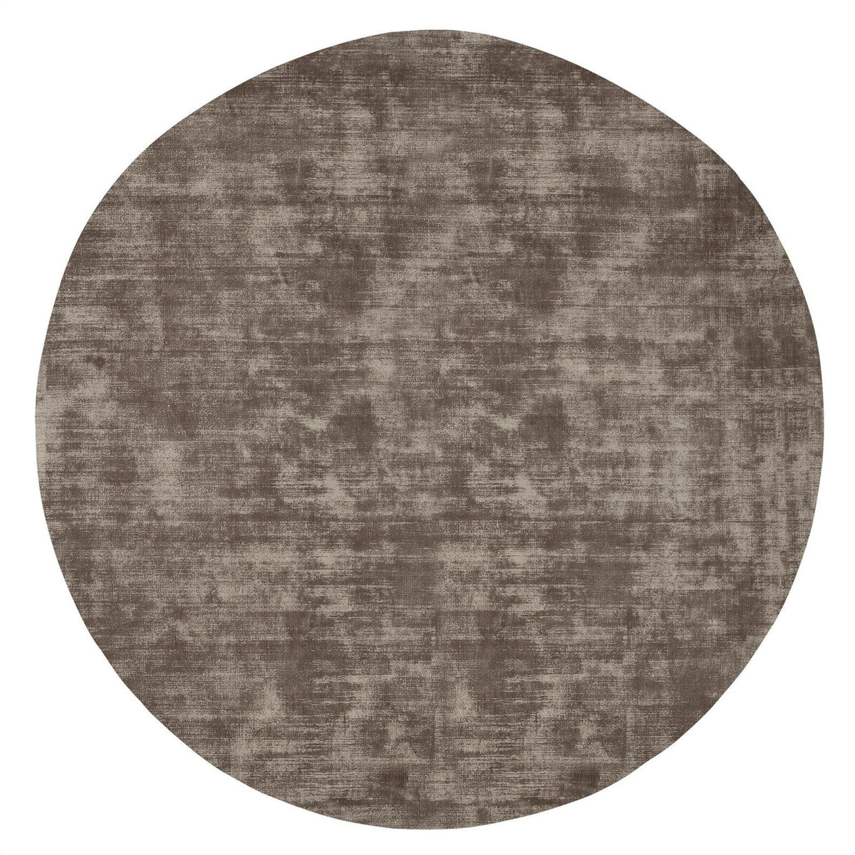 Vloerkleed La Belle Saliegroen Rond 150cm van MUST Living, volledig in beeld op een neutrale achtergrond