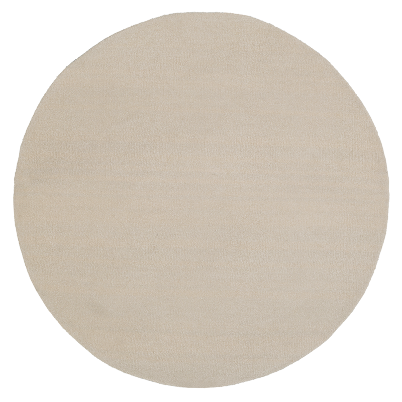 Rond vloerkleed Noble zand Ø200cm MUST Living