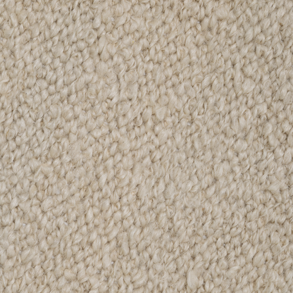 Vloerkleed Noble zand Ø250cm onder de zithoek MUST Living