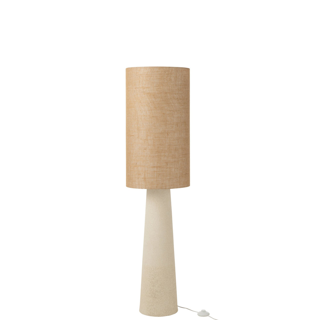 Floor Lamp Ava Fiberglass/Jute Natural Small H140cm J-Line