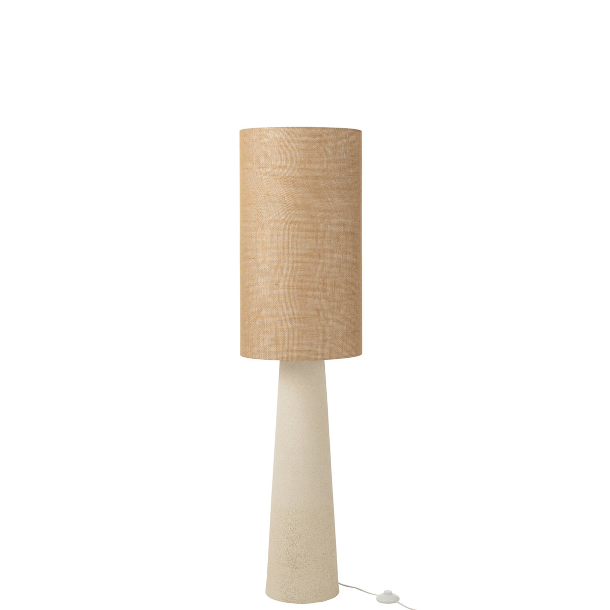 Floor Lamp Ava Fiberglass/Jute Natural Small H140cm J-Line