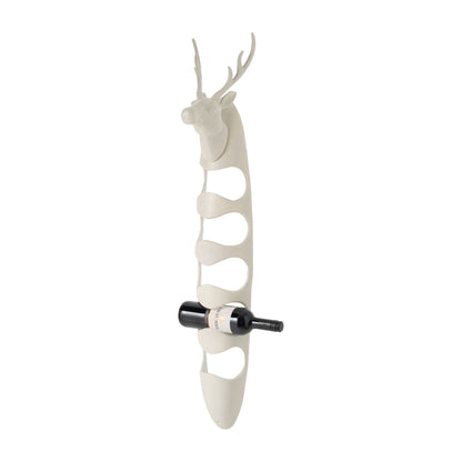 Wine Rack Deer Aluminum Off-White J-Line