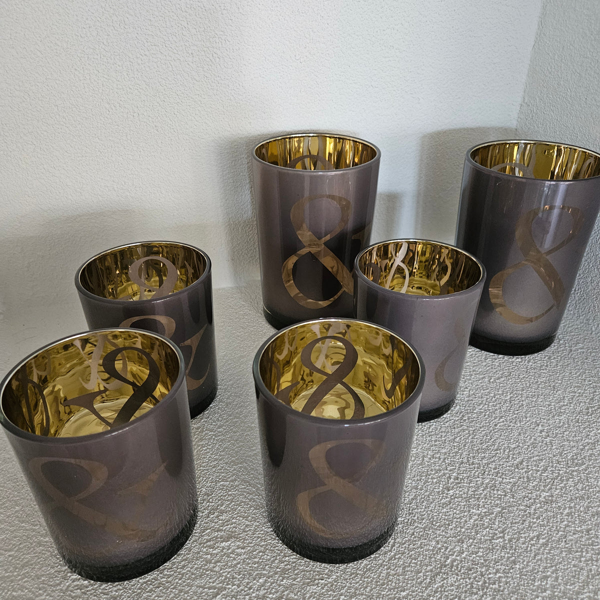 Windlicht &amp; Taupe 18cm - Windlicht - Mars &amp; More - livinglovely.nl
