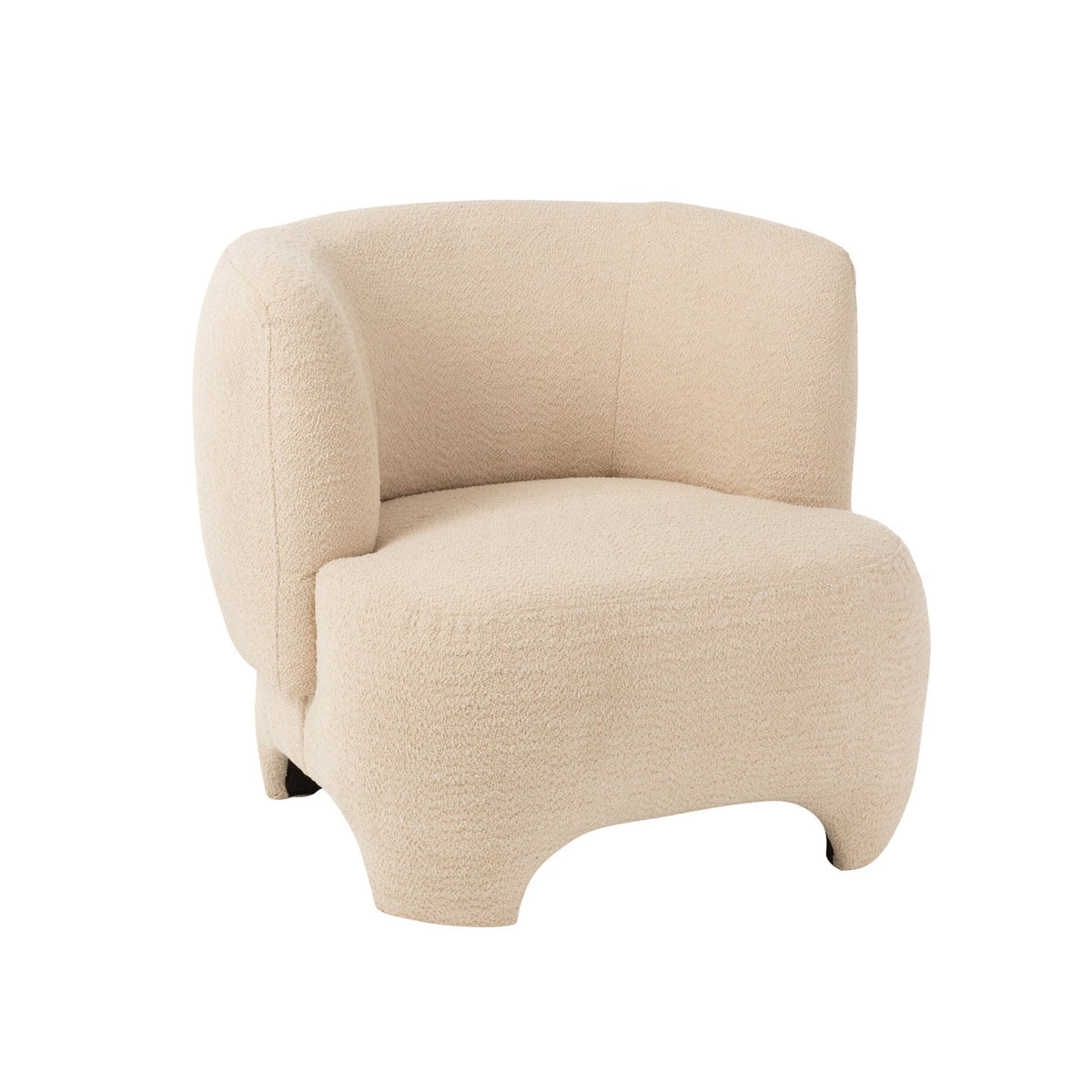 Seat 1-Seater Knitted Tex/Ht White J-Line