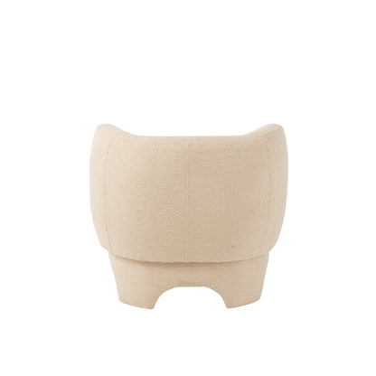 Seat 1-Seater Knitted Tex/Ht White J-Line
