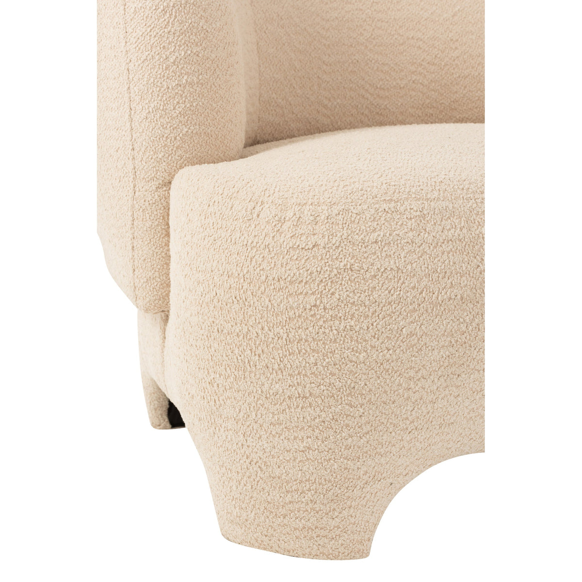 Seat 1-Seater Knitted Tex/Ht White J-Line