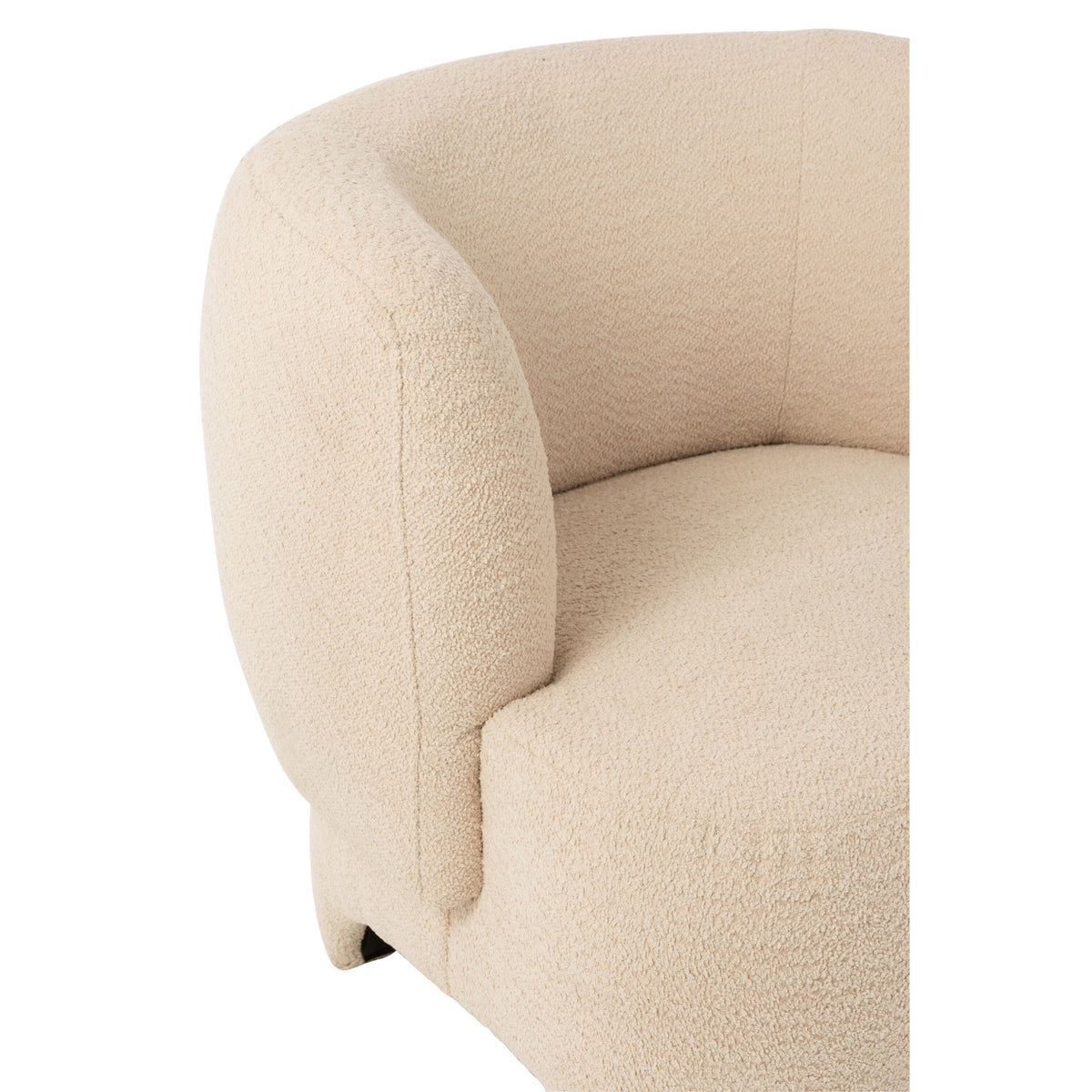 Seat 1-Seater Knitted Tex/Ht White J-Line