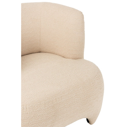 Seat 1-Seater Knitted Tex/Ht White J-Line